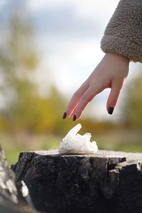 Grade A Genuine Quartz Cluster (A3)