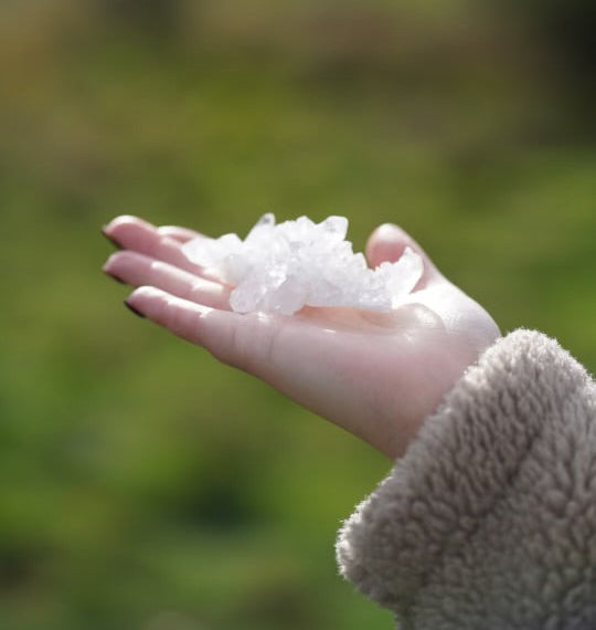 Grade A Genuine Quartz Cluster (A2)